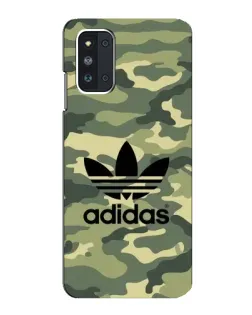 Чехол для Samsung Galaxy F52 5G (E526) с картинкой «Милитари стиль Adidas» Чехол для Samsung Galaxy F52 5G (E526) с картинкой «Милитари стиль Adidas»