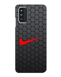 Чехол для Samsung Galaxy F52 5G (E526) с картинкой «Nike — карбоновая сетка» Чехол для Samsung Galaxy F52 5G (E526) с картинкой «Nike — карбоновая сетка»