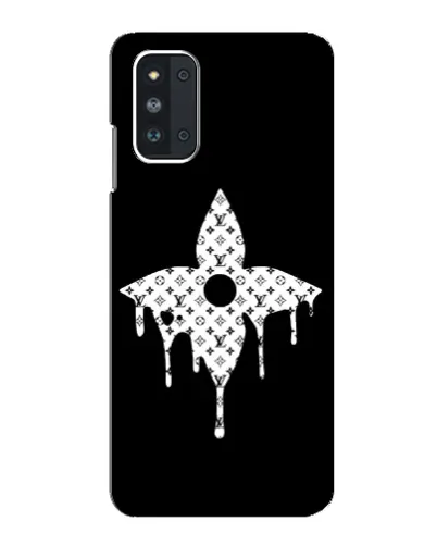 Чехол для Samsung Galaxy F52 5G (E526) с картинкой «Цветочная монограмма» Чехол для Samsung Galaxy F52 5G (E526) с картинкой «Цветочная монограмма»
