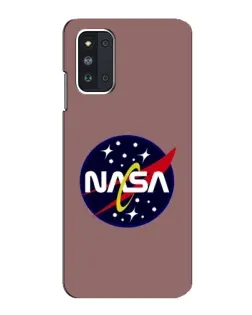 Чехол для Samsung Galaxy F52 5G (E526) с картинкой «NASA — ретро космос»