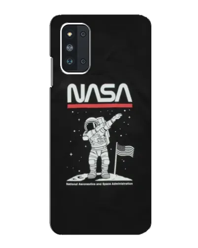 Чехол для Samsung Galaxy F52 5G (E526) с картинкой «NASA — шагаем по Луне» Чехол для Samsung Galaxy F52 5G (E526) с картинкой «NASA — шагаем по Луне»