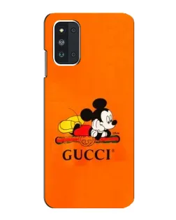 Чехол для Samsung Galaxy F52 5G (E526) с картинкой «Микки Маус Gucci — оранж» Чехол для Samsung Galaxy F52 5G (E526) с картинкой «Микки Маус Gucci — оранж»