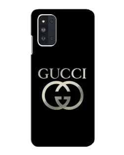Чехол для Samsung Galaxy F52 5G (E526) с картинкой «Gucci — золото на черном» Чехол для Samsung Galaxy F52 5G (E526) с картинкой «Gucci — золото на черном»