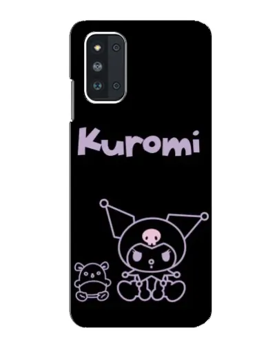 Чехол для Samsung Galaxy F52 5G (E526) с картинкой «Kuromi — черный минимализм» Чехол для Samsung Galaxy F52 5G (E526) с картинкой «Kuromi — черный минимализм»