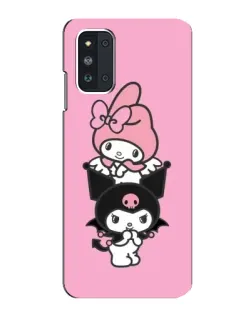 Чехол для Samsung Galaxy F52 5G (E526) с картинкой «My Melody и Kuromi» Чехол для Samsung Galaxy F52 5G (E526) с картинкой «My Melody и Kuromi»