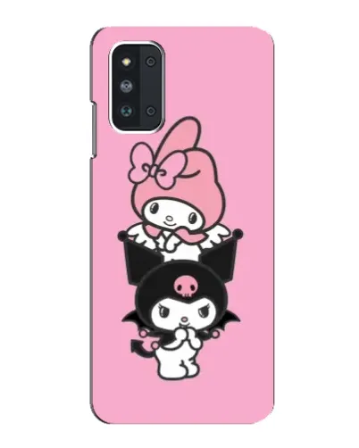 Чехол для Samsung Galaxy F52 5G (E526) с картинкой «My Melody и Kuromi» Чехол для Samsung Galaxy F52 5G (E526) с картинкой «My Melody и Kuromi»