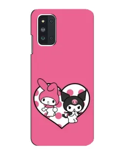 Чехол для Samsung Galaxy F52 5G (E526) с картинкой «Kuromi и My Melody» Чехол для Samsung Galaxy F52 5G (E526) с картинкой «Kuromi и My Melody»