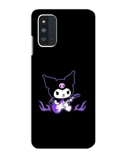 Чехол для Samsung Galaxy F52 5G (E526) с картинкой «Электрическая Kuromi» Чехол для Samsung Galaxy F52 5G (E526) с картинкой «Электрическая Kuromi»