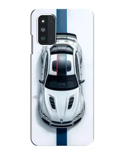 Чехол для Samsung Galaxy F52 5G (E526) с картинкой «Вид сверху — BMW M» Чехол для Samsung Galaxy F52 5G (E526) с картинкой «Вид сверху — BMW M»