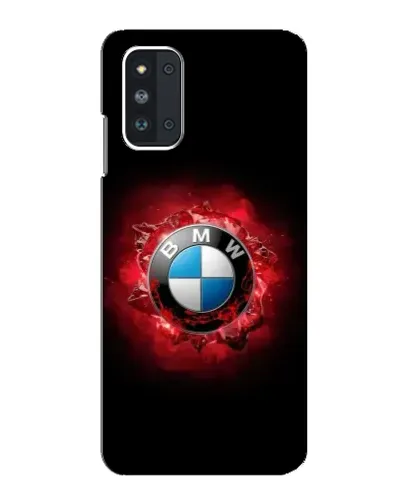 Чехол для Samsung Galaxy F52 5G (E526) с картинкой «Логотип BMW — вспышка»