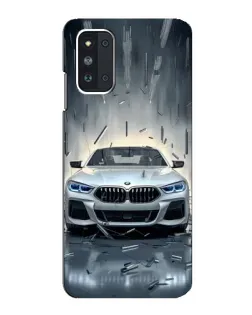 Чехол для Samsung Galaxy F52 5G (E526) с картинкой «BMW в свете фар» Чехол для Samsung Galaxy F52 5G (E526) с картинкой «BMW в свете фар»
