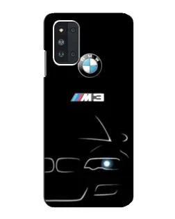 Чехол для Samsung Galaxy F52 5G (E526) с картинкой «Минималистичный принт BMW M3» Чехол для Samsung Galaxy F52 5G (E526) с картинкой «Минималистичный принт BMW M3»