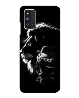 Чехол для Samsung Galaxy F52 5G (E526) с картинкой «BMW и лев» Чехол для Samsung Galaxy F52 5G (E526) с картинкой «BMW и лев»