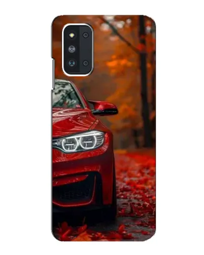 Чехол для Samsung Galaxy F52 5G (E526) с картинкой «Осенняя BMW M4»