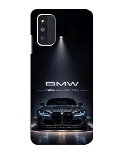 Чехол для Samsung Galaxy F52 5G (E526) с картинкой «BMW сквозь ночной город» Чехол для Samsung Galaxy F52 5G (E526) с картинкой «BMW сквозь ночной город»