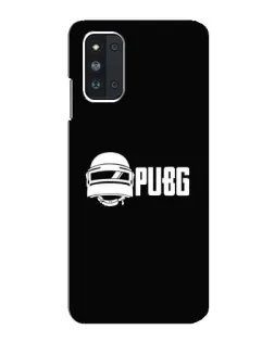 Чехол для Samsung Galaxy F52 5G (E526) с картинкой «PUBG — классический лого»