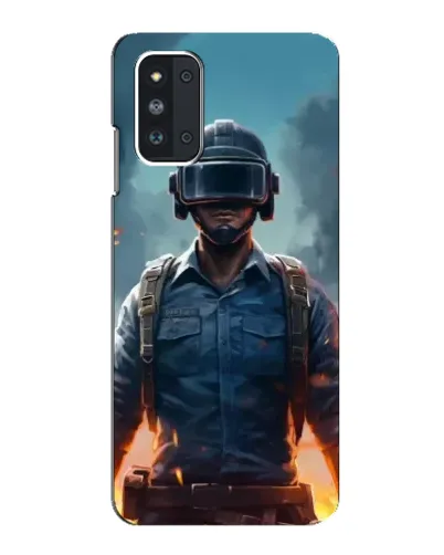 Чехол для Samsung Galaxy F52 5G (E526) с картинкой «PUBG — реалистичный герой» Чехол для Samsung Galaxy F52 5G (E526) с картинкой «PUBG — реалистичный герой»