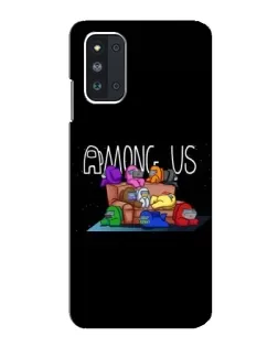 Чехол для Samsung Galaxy F52 5G (E526) с картинкой «Логотип Among Us» Чехол для Samsung Galaxy F52 5G (E526) с картинкой «Логотип Among Us»