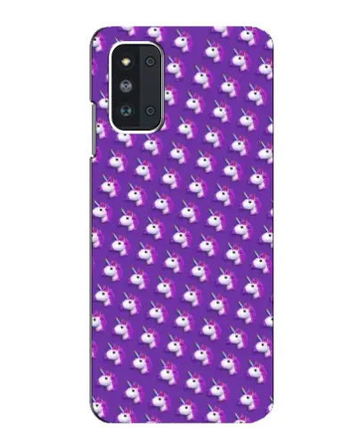 Чехол для Samsung Galaxy F52 5G (E526) с картинкой «Единороги на фиолетовом» Чехол для Samsung Galaxy F52 5G (E526) с картинкой «Единороги на фиолетовом»