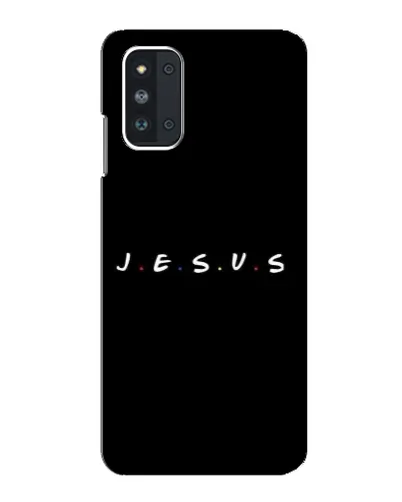 Чехол для Samsung Galaxy F52 5G (E526) с картинкой «Точки веры J.E.S.U.S.»