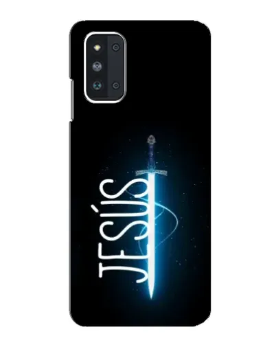 Чехол для Samsung Galaxy F52 5G (E526) с картинкой «Меч Духа Jesus»