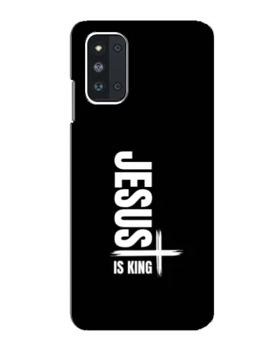 Чехол для Samsung Galaxy F52 5G (E526) с картинкой «Вертикаль веры Jesus»