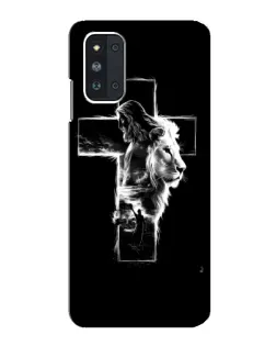 Чехол для Samsung Galaxy F52 5G (E526) с картинкой «Сияющий крест Jesus»