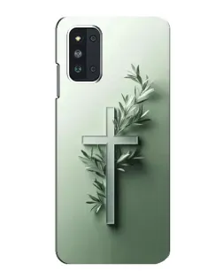 Чехол для Samsung Galaxy F52 5G (E526) с картинкой «Оливковая ветвь»