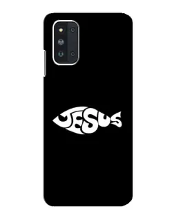 Чехол для Samsung Galaxy F52 5G (E526) с картинкой «Рыба Jesus»
