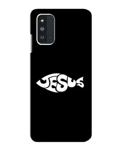 Чехол для Samsung Galaxy F52 5G (E526) с картинкой «Рыба Jesus» Чехол для Samsung Galaxy F52 5G (E526) с картинкой «Рыба Jesus»