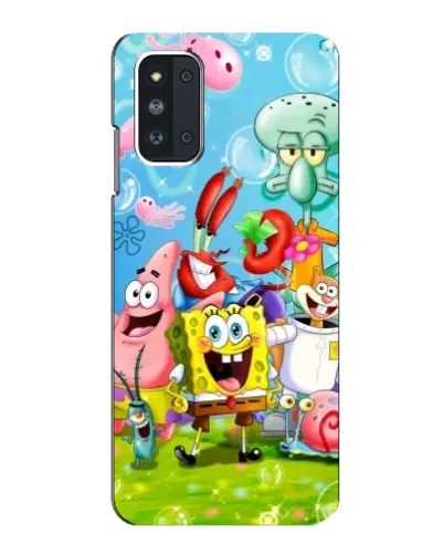 Чехол для Samsung Galaxy F52 5G (E526) с картинкой «Губка Боб и друзья» Чехол для Samsung Galaxy F52 5G (E526) с картинкой «Губка Боб и друзья»