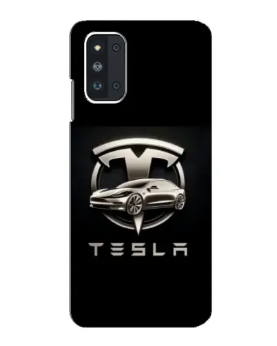 Чехол для Samsung Galaxy F52 5G (E526) с картинкой «Tesla — серебристое авто» Чехол для Samsung Galaxy F52 5G (E526) с картинкой «Tesla — серебристое авто»