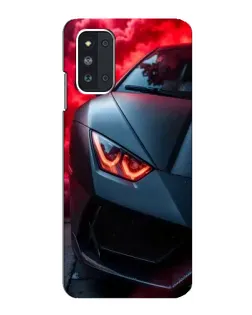 Чехол для Samsung Galaxy F52 5G (E526) с картинкой «Lamborghini красное сияние» Чехол для Samsung Galaxy F52 5G (E526) с картинкой «Lamborghini красное сияние»
