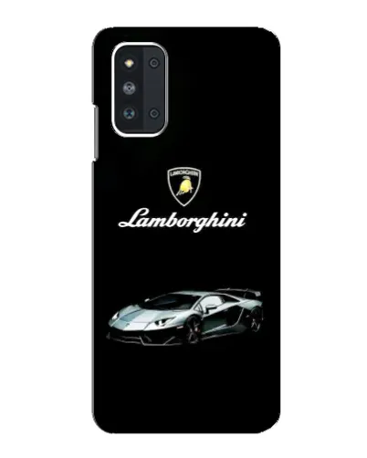 Чехол для Samsung Galaxy F52 5G (E526) с картинкой «Логотип Lamborghini классика»