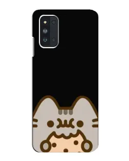 Чехол для Samsung Galaxy F52 5G (E526) с картинкой «Пушин на черном» Чехол для Samsung Galaxy F52 5G (E526) с картинкой «Пушин на черном»