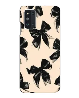 Чехол для Samsung Galaxy F52 5G (E526) с картинкой «Паттерн черные банты» Чехол для Samsung Galaxy F52 5G (E526) с картинкой «Паттерн черные банты»