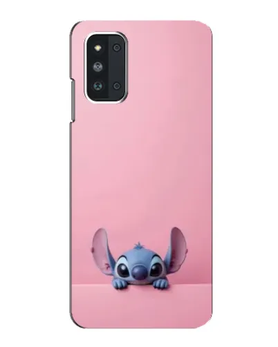 Чехол для Samsung Galaxy F52 5G (E526) с картинкой «Stitch выглядывает»