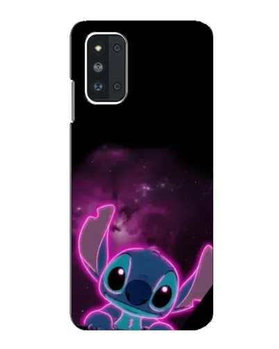 Чехол для Samsung Galaxy F52 5G (E526) с картинкой «Неоновый Stitch»