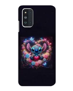 Чехол для Samsung Galaxy F52 5G (E526) с картинкой «Stitch в цветах» Чехол для Samsung Galaxy F52 5G (E526) с картинкой «Stitch в цветах»