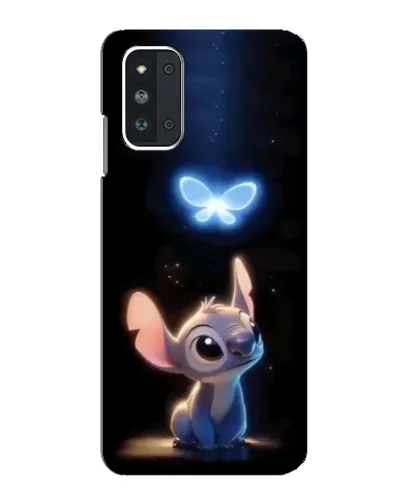 Чехол для Samsung Galaxy F52 5G (E526) с картинкой «Сияющий Стич»