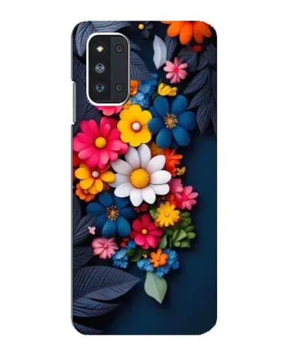 Чехол для Samsung Galaxy F52 5G (E526) с картинкой «Цветочная феерия»