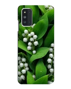 Чехол для Samsung Galaxy F52 5G (E526) с картинкой «Ландыши в зелени»