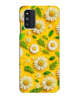 Чехол для Samsung Galaxy F52 5G (E526) с картинкой «Ромашковое солнце»