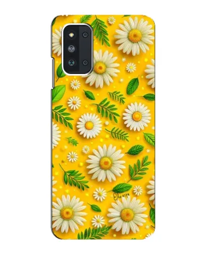 Чехол для Samsung Galaxy F52 5G (E526) с картинкой «Ромашковое солнце»