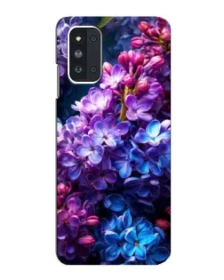 Чехол для Samsung Galaxy F52 5G (E526) с картинкой «Сиреневый цвет»