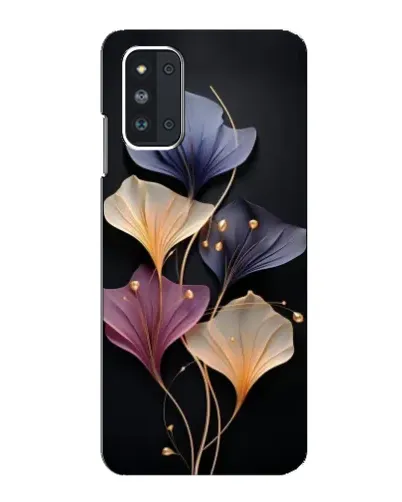 Чехол для Samsung Galaxy F52 5G (E526) с картинкой «Лиловые цветы грации»