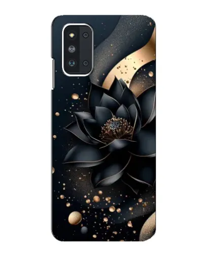 Чехол для Samsung Galaxy F52 5G (E526) с картинкой «Черный лотос»