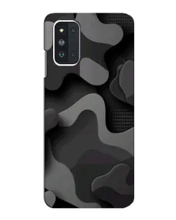 Чехол для Samsung Galaxy F52 5G (E526) с картинкой «Темный абстрактный камуфляж» Чехол для Samsung Galaxy F52 5G (E526) с картинкой «Темный абстрактный камуфляж»