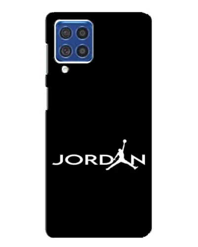 Чехол для Samsung Galaxy F62 с картинкой «Jordan White Logo» Чехол для Samsung Galaxy F62 с картинкой «Jordan White Logo»