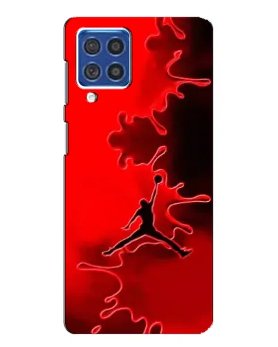 Чехол для Samsung Galaxy F62 с картинкой «Jordan Red Smoke» Чехол для Samsung Galaxy F62 с картинкой «Jordan Red Smoke»